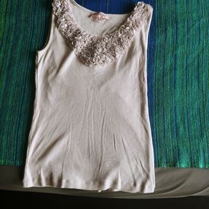 Philosophy Ruffled Tank Top